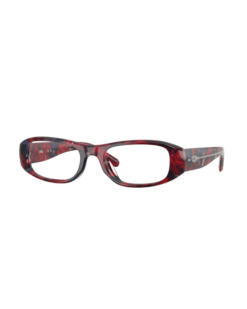 DIESEL Black Dl4014U 2040 Optical Frames Acetate Transparent Pillow Normal