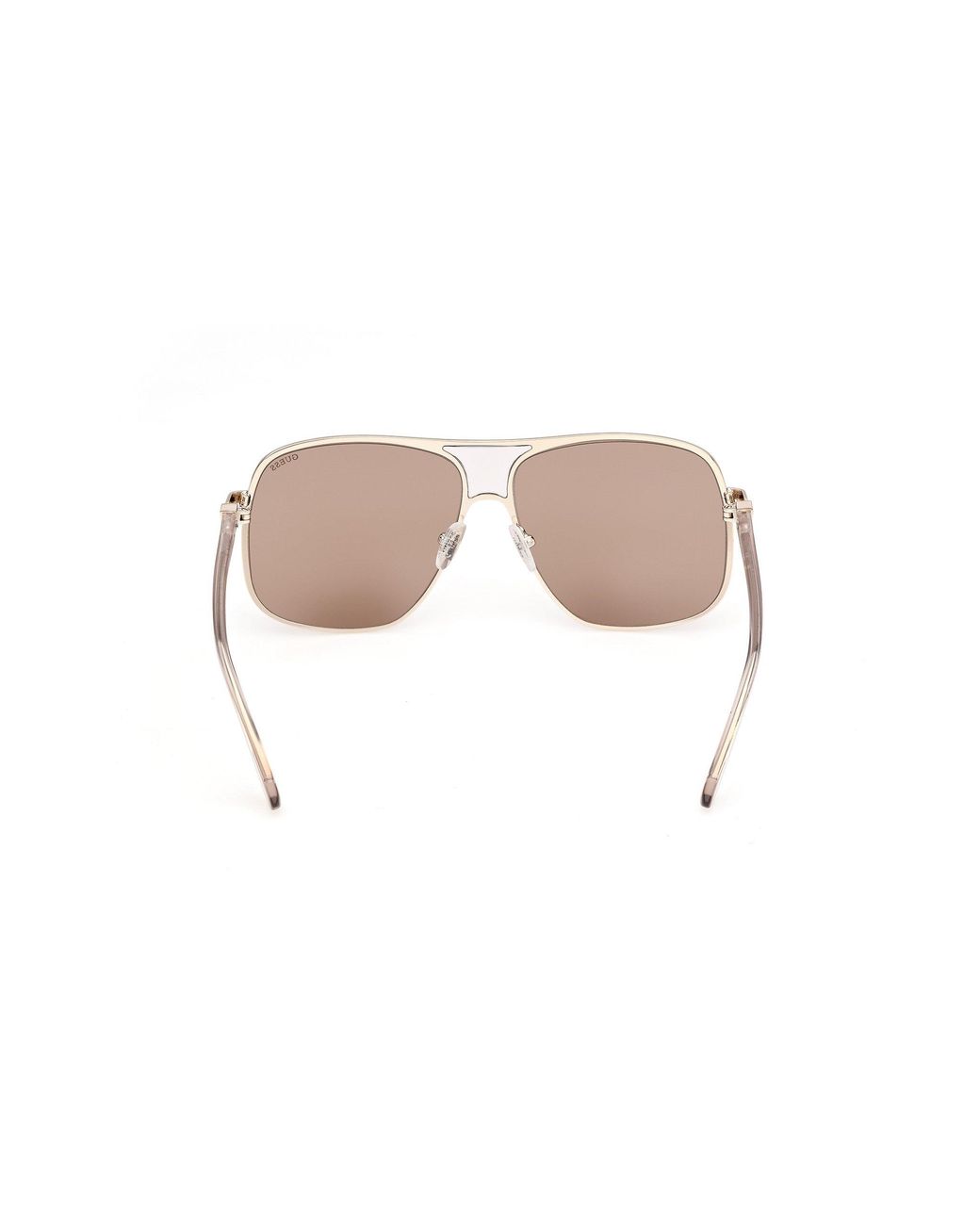Guess Black Gu00358 32E Sunglasses Injected Pilot Normal