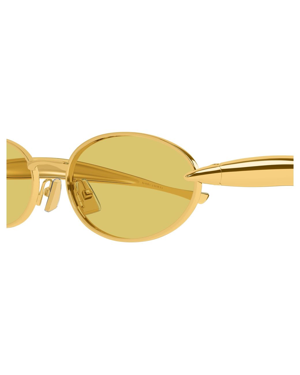 Bottega Veneta Black Bv1386S 005 Sunglasses Metal Round