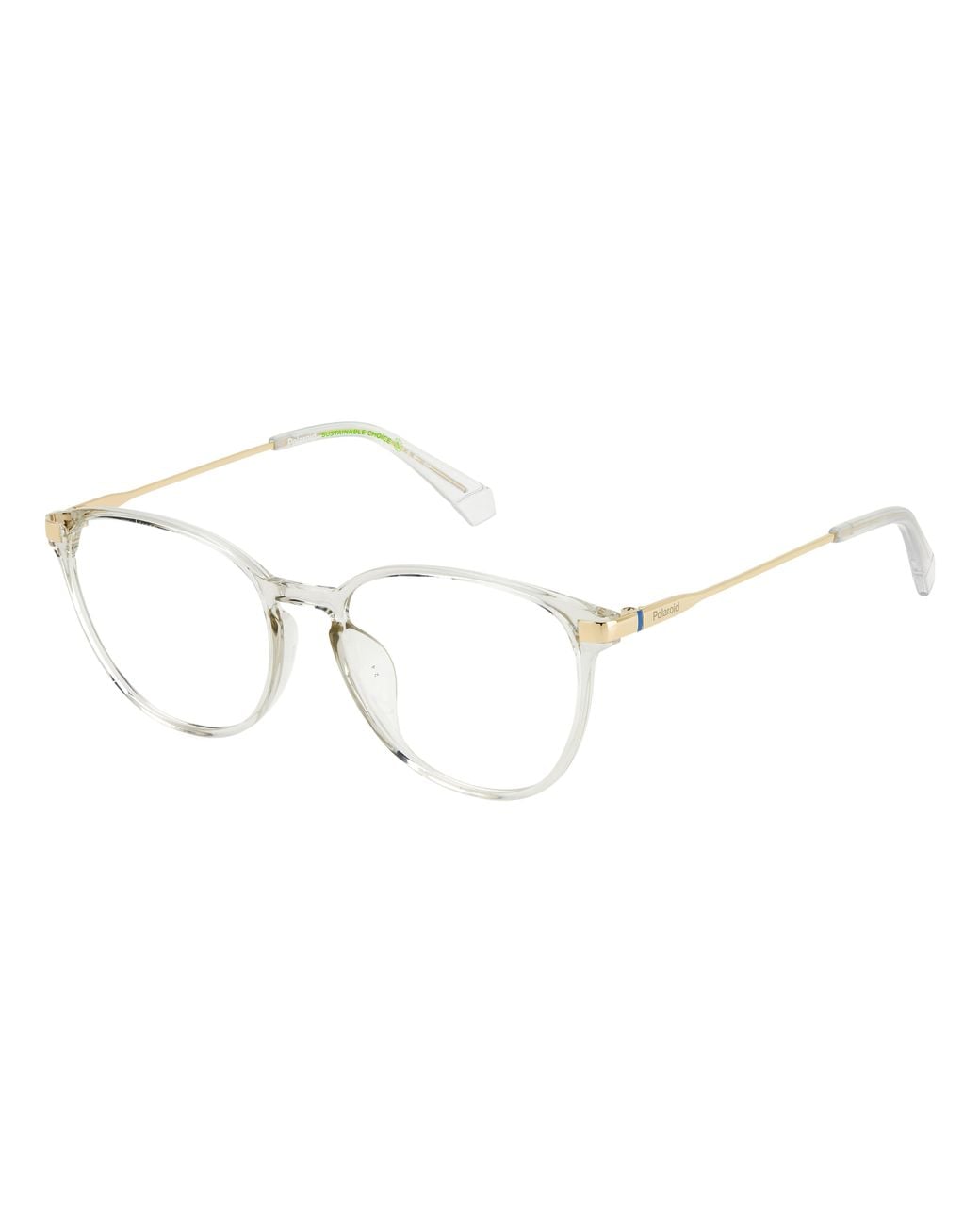 Polaroid Black Pld D489/G 900 Optical Frames Plastic Round