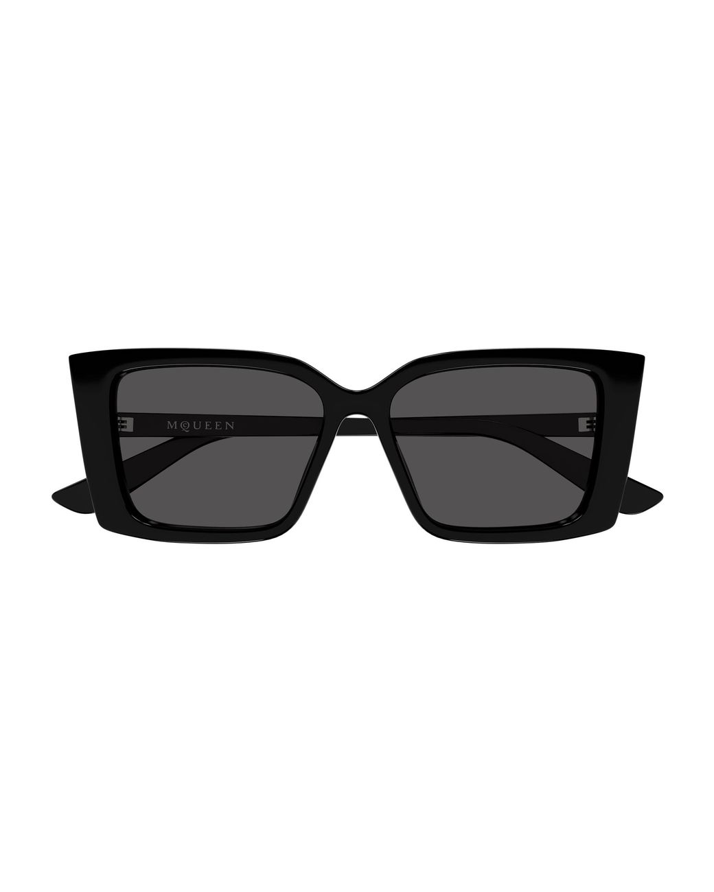 McQueen Black Am0578S 001 Sunglasses Acetate Cat Eye