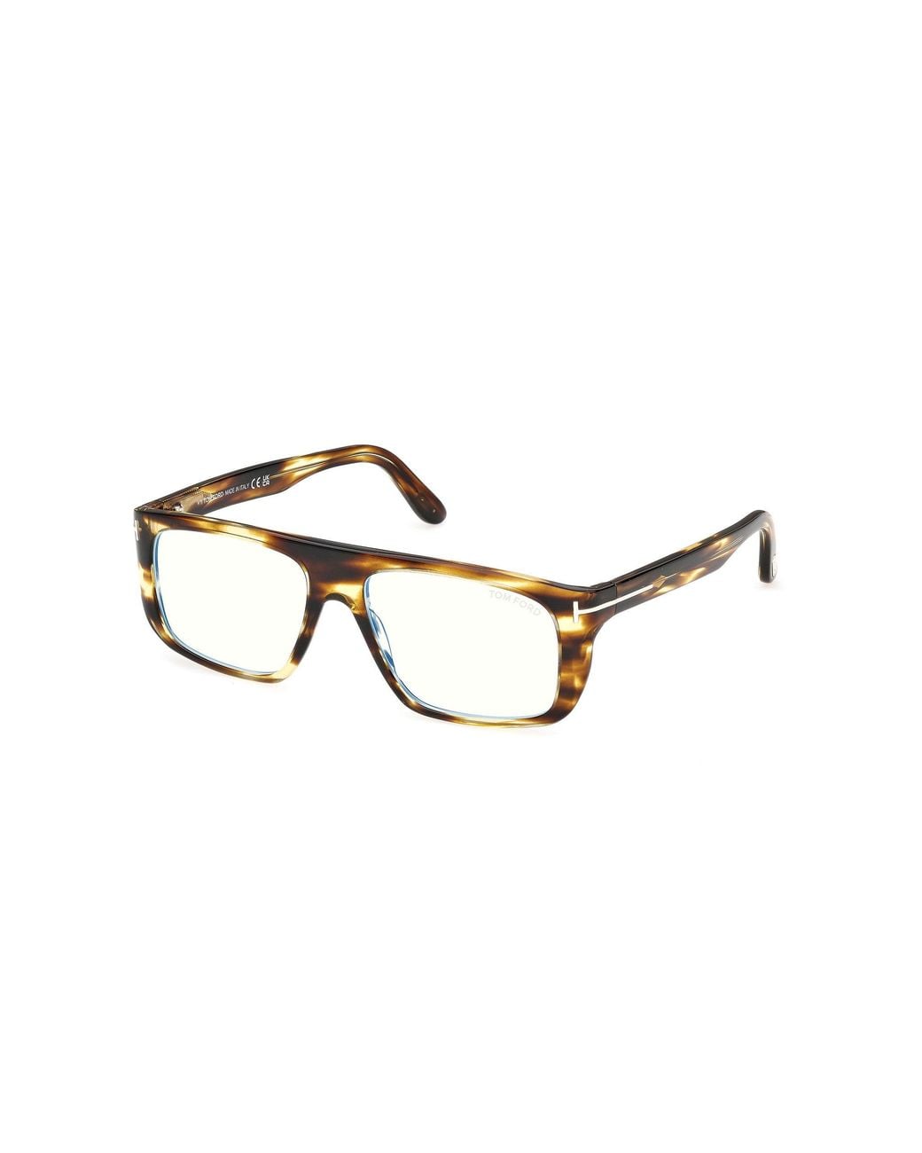 Tom Ford Black Ft6182-B 56 Optical Frames Acetate Pilot Normal for men