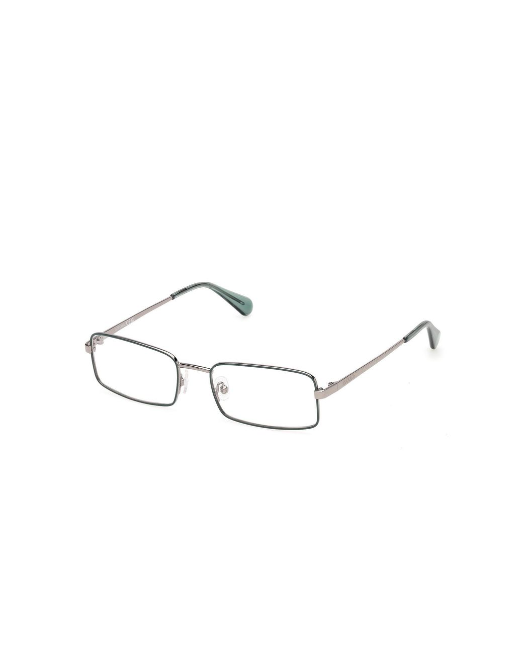 MAX&Co. Black Mo5229 95 Optical Frames Metal Squared Normal