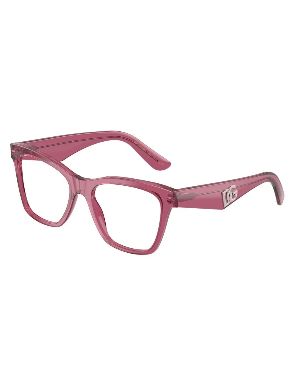 Dolce & Gabbana Black Dg3374 3211 Optical Frames Acetate Transparent Squared Normal