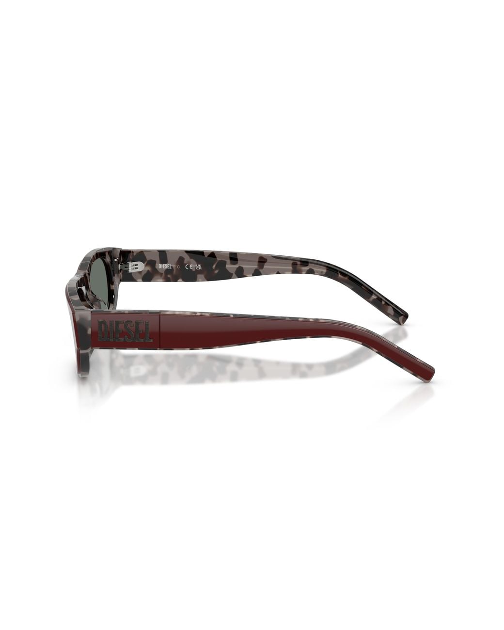 DIESEL Black Dl2022U 20726V Sunglasses Acetate Squared Normal