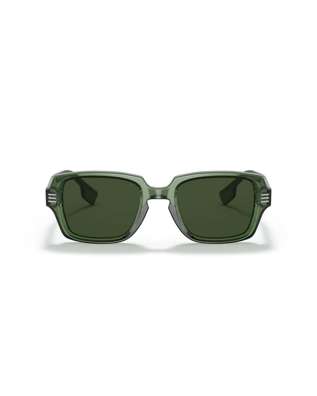 Burberry Green Be4349 Eldon 394671 Sunglasses Acetate Squared Normal for men