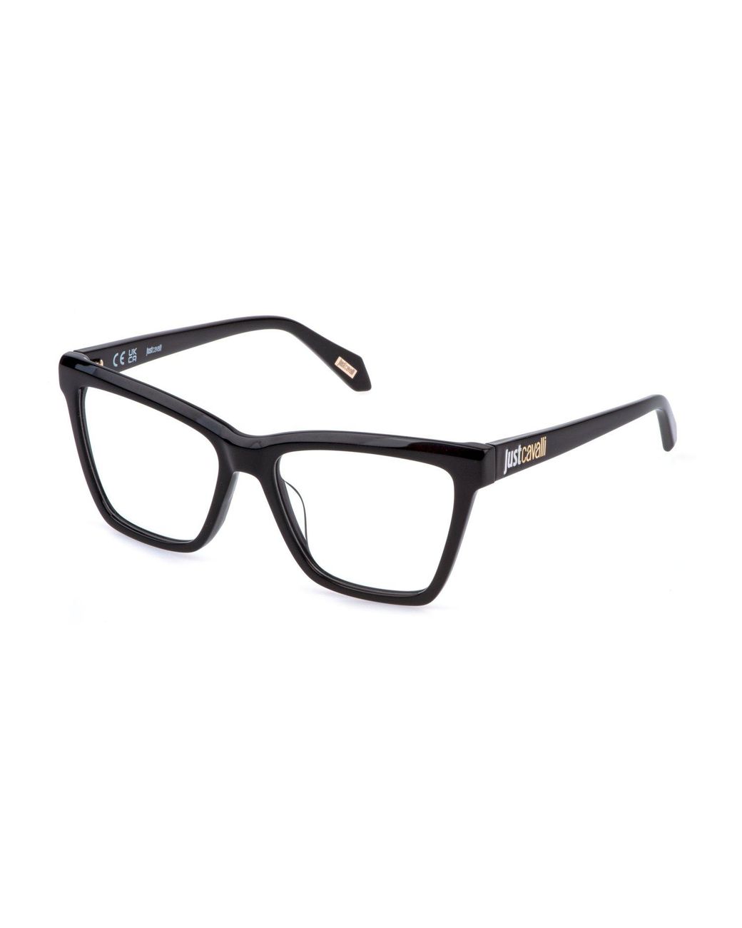 Just Cavalli Black Vjc131 700K Optical Frames Acetate Squared