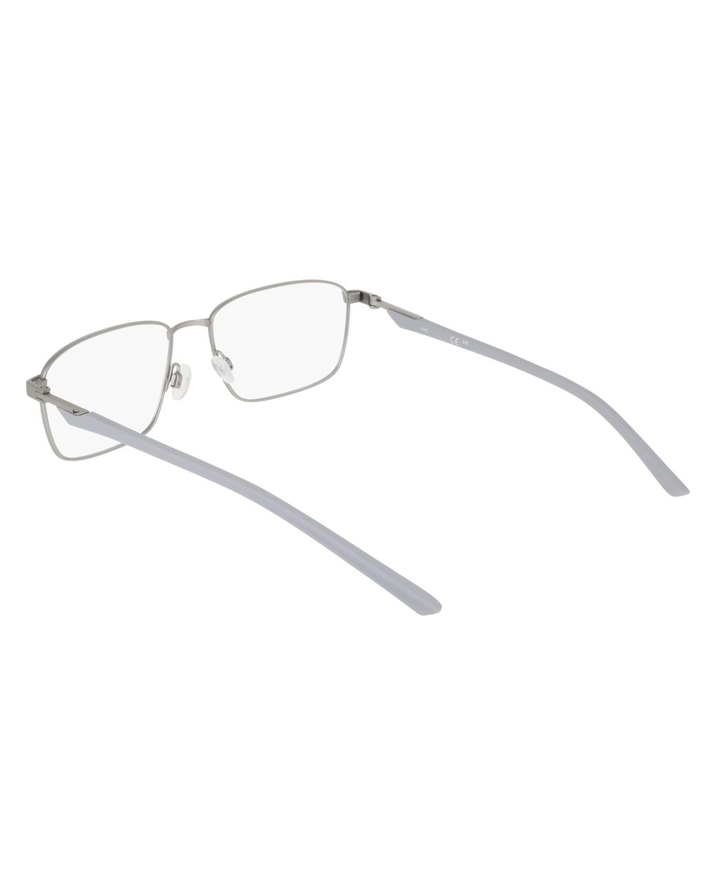 Nike Black 4322 045 Optical Frames Metal Squared Normal for men