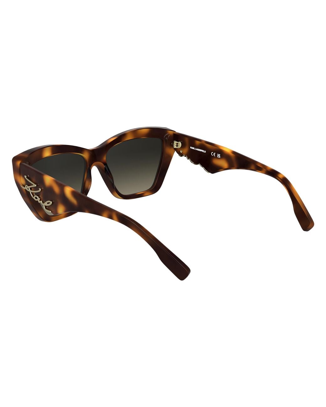 Karl Lagerfeld Black Kl6179S 230 Sunglasses Acetate Cat Eye Normal