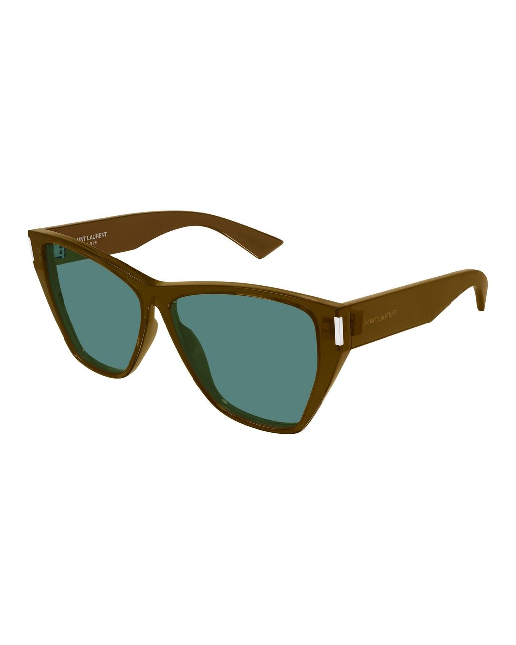 Saint Laurent Green Sl 927 003 Sunglasses Acetate Cat Eye