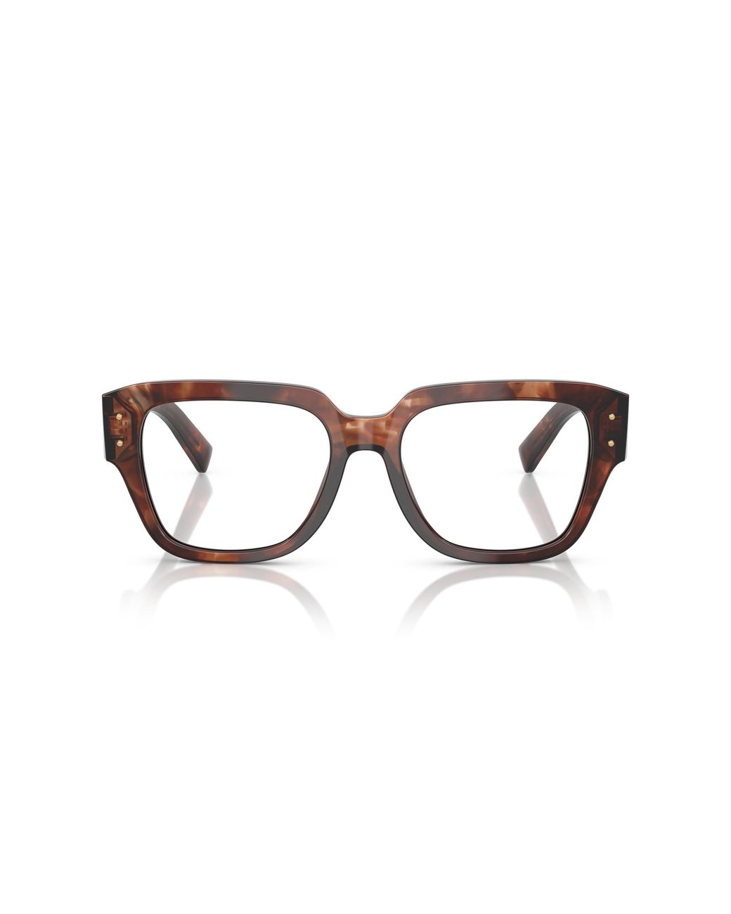 Dolce & Gabbana Black Dg3405 3222 Optical Frames Acetate Transparent Squared Normal for men