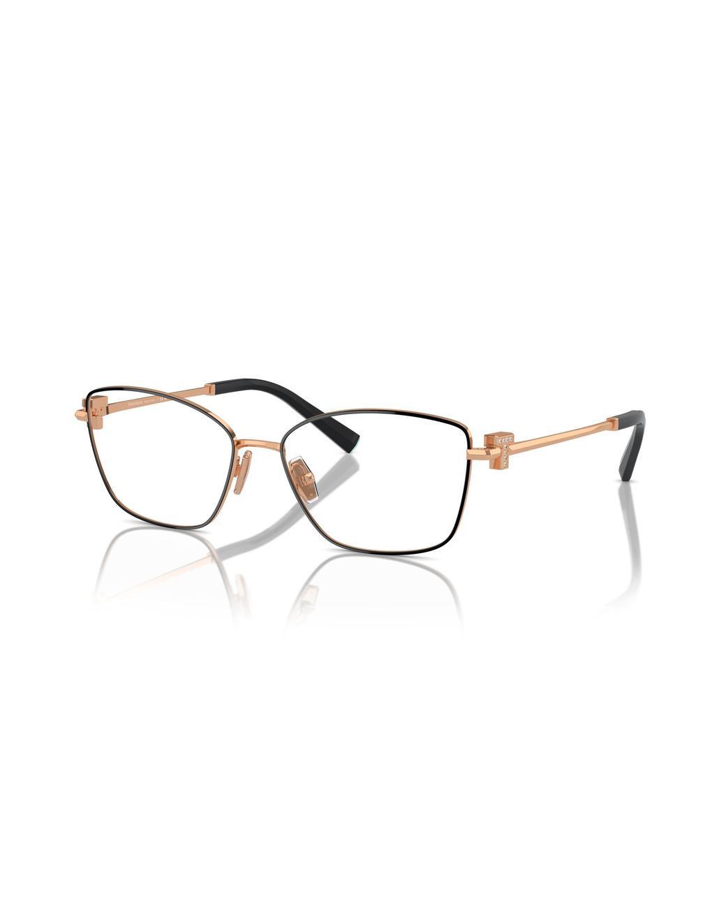 Tiffany & Co Black Tf1160B 6162 Optical Frames Steel Butterfly Normal