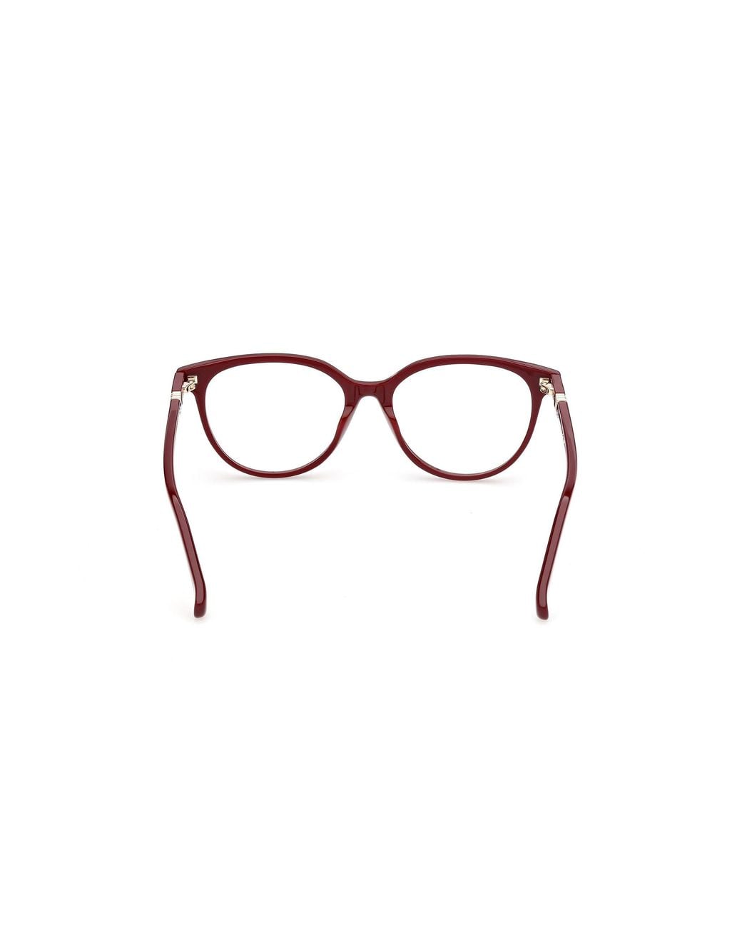 Max Mara Black Mm5262 69 Optical Frames Acetate Round Normal