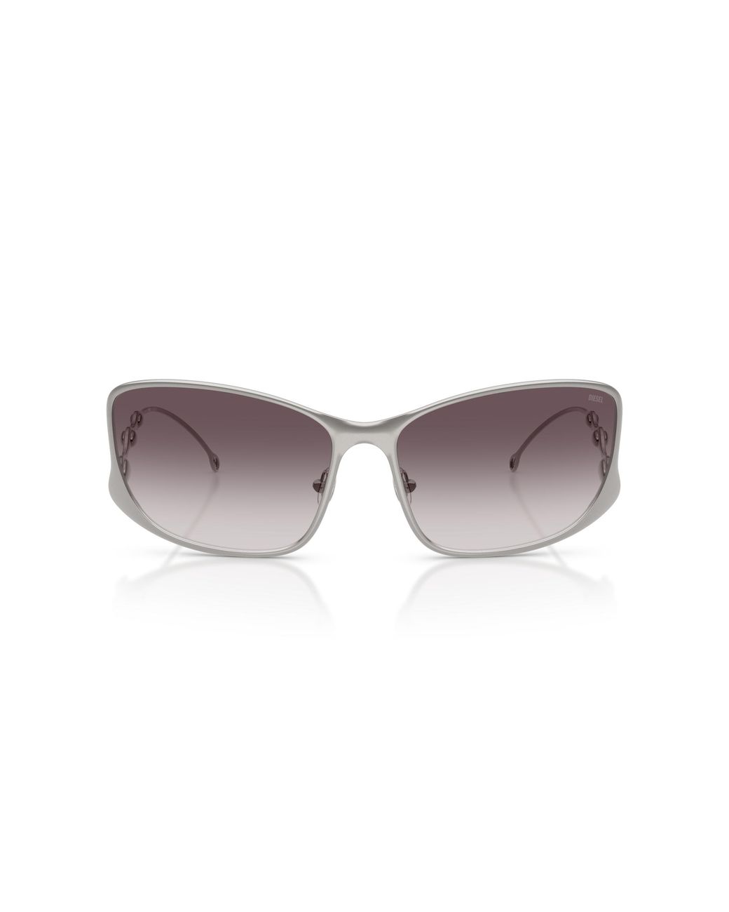 DIESEL Black Dl1013 101411 Sunglasses Metal Pillow Normal Shaded