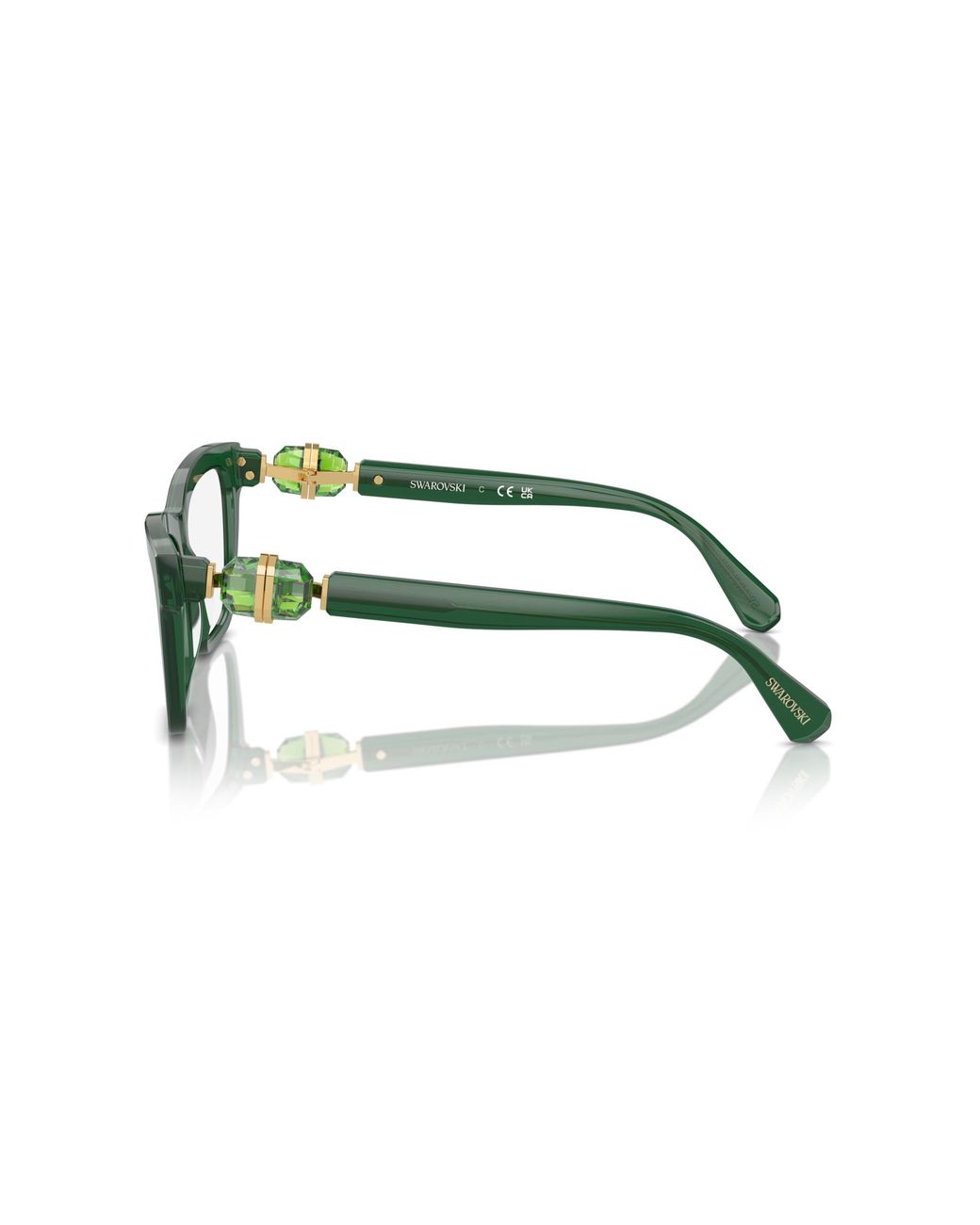 Swarovski Black Sk2021 1045 Optical Frames Acetate Squared Normal