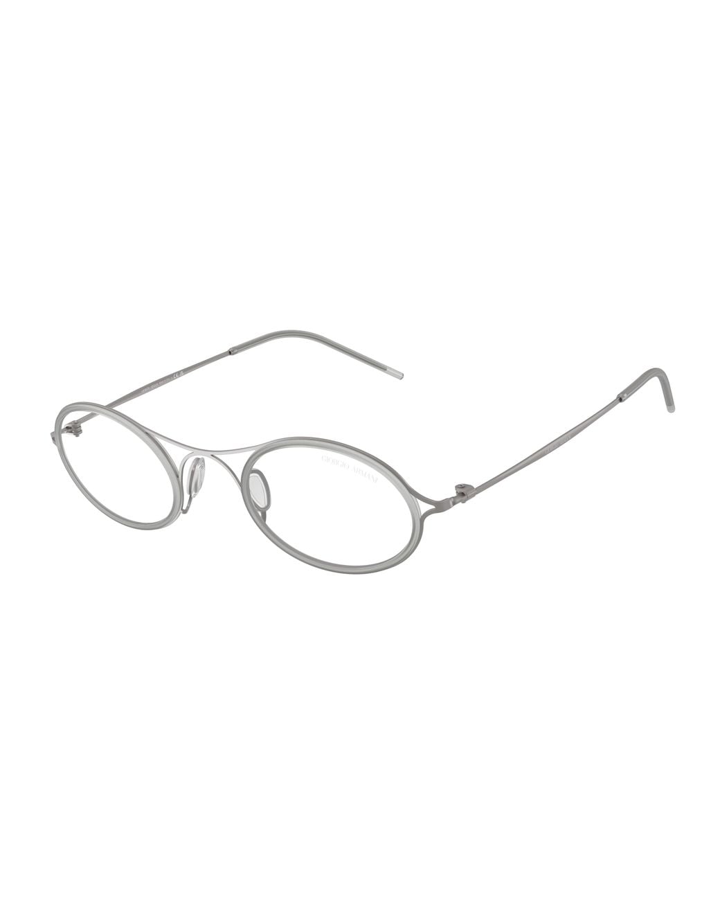 Giorgio Armani Black Ar6187 30031W Sunglasses Metal Transparent Round Normal for men
