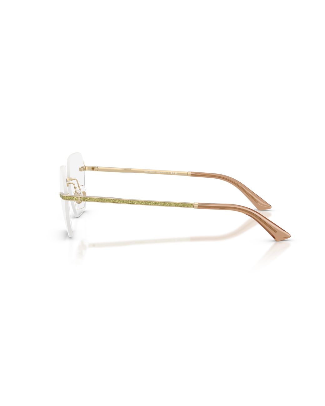 Jimmy Choo Black Jc2016J 3006 Optical Frames Metal Geometric Normal