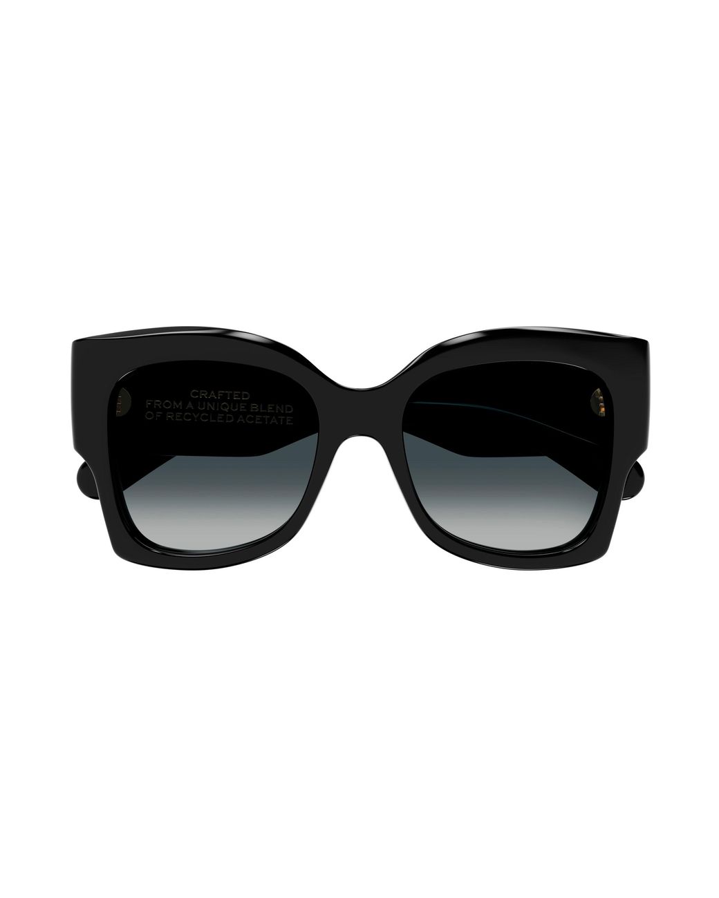 Chloé Black Ch0252S 001 Sunglasses Acetate Butterfly