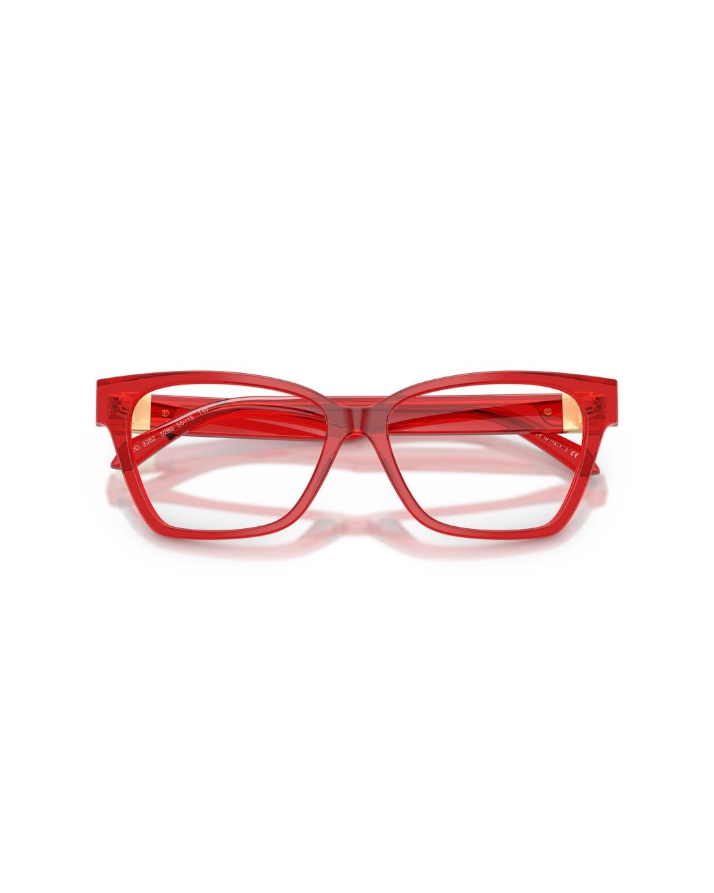 Versace Black Ve3382 5280 Optical Frames Acetate Cat Eye Normal