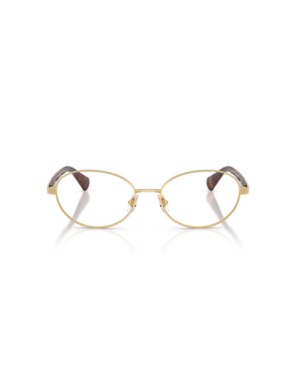 Ralph Lauren Black Ra6066 9004 Optical Frames Metal Transparent Round Normal