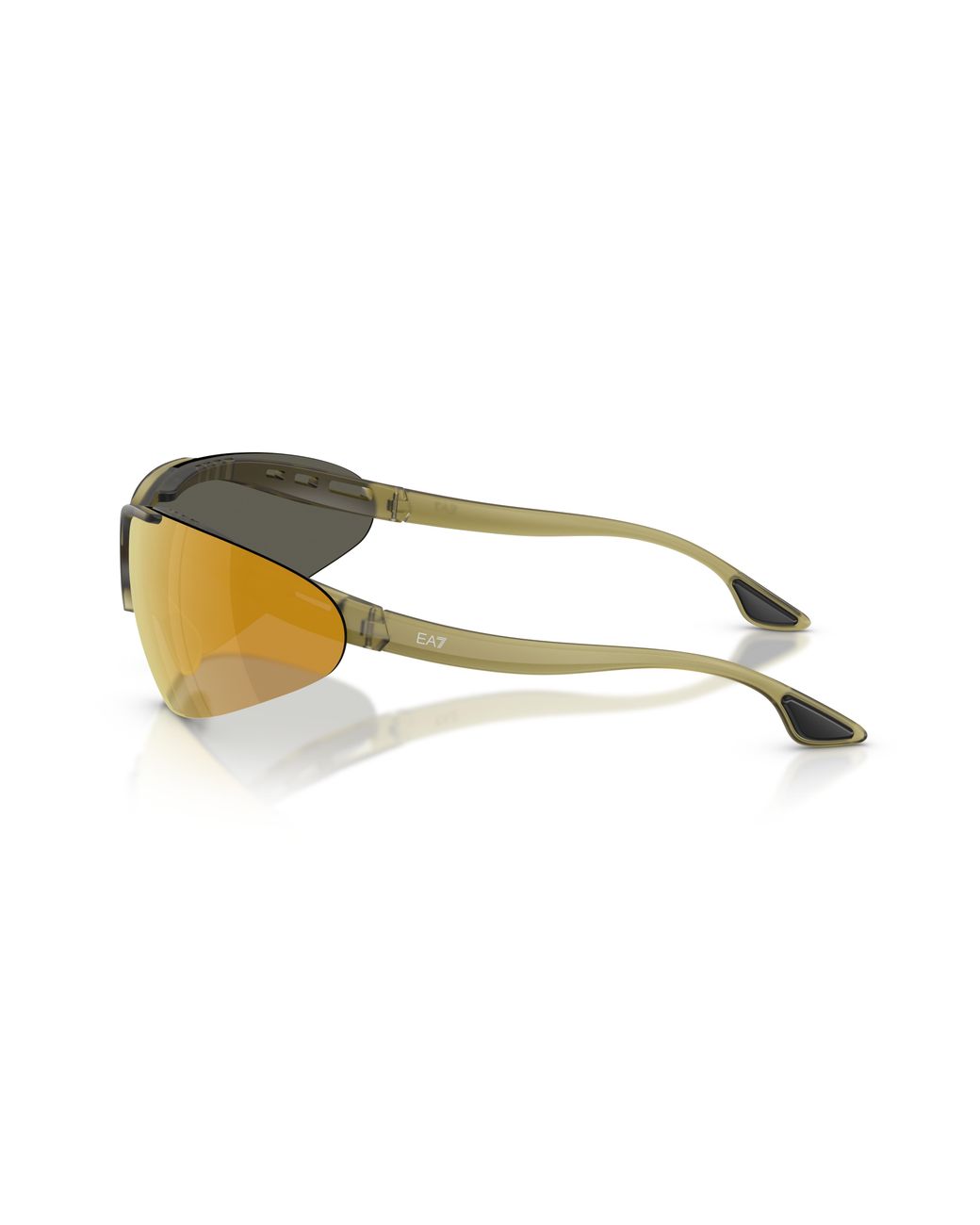 Moncler Black Q74007 63577P Sunglasses Injected Geometric Mirror for men