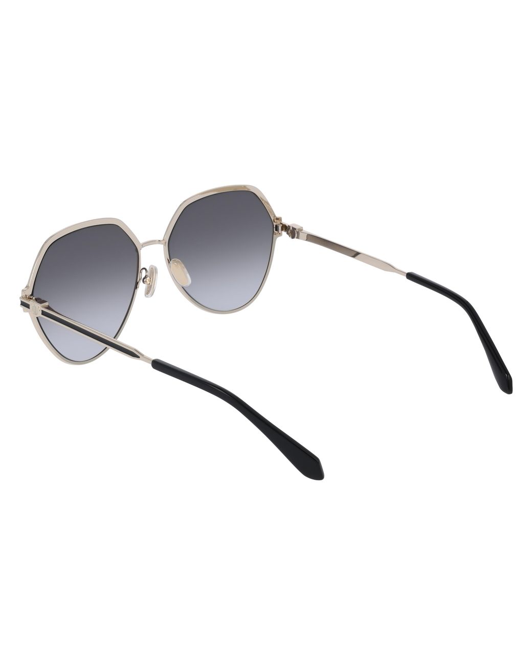 Ferragamo Black Sf325S 738 Sunglasses Metal Normal