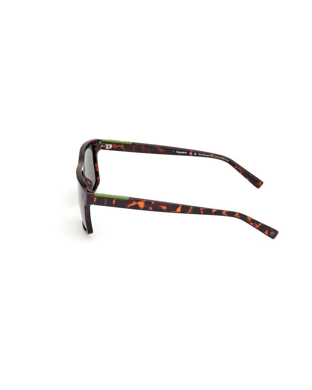 Timberland Black Tb00006 52R Sunglasses Injected Squared Polarized for men