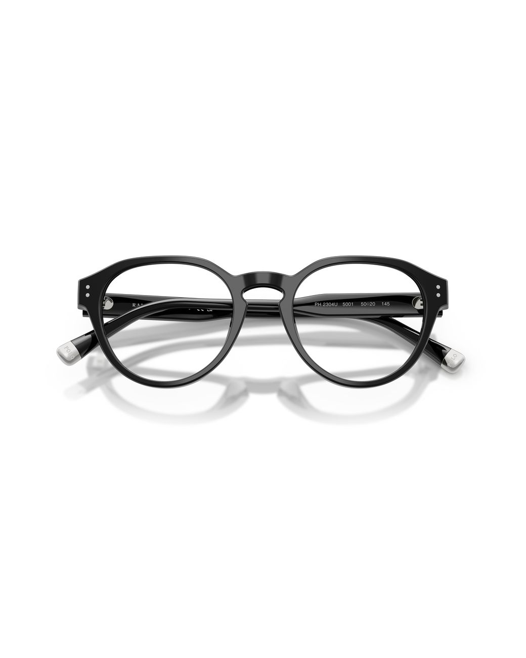 Polo Ralph Lauren Black Ph2304U 5001 Optical Frames Acetate Transparent Pantos Normal for men