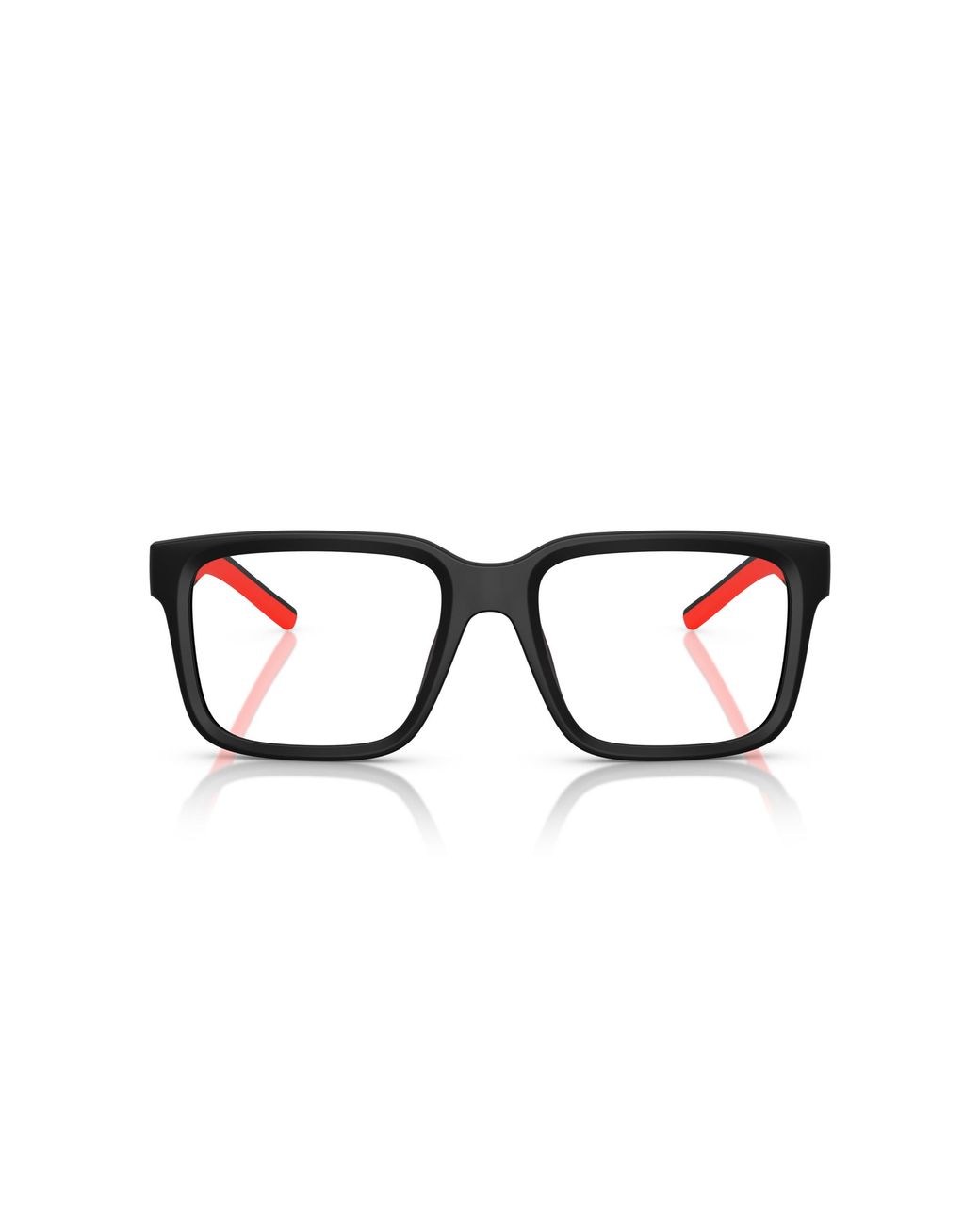 FERRARI SCUDERIA Black Fz8016U 504 Optical Frames Injected Squared Normal for men
