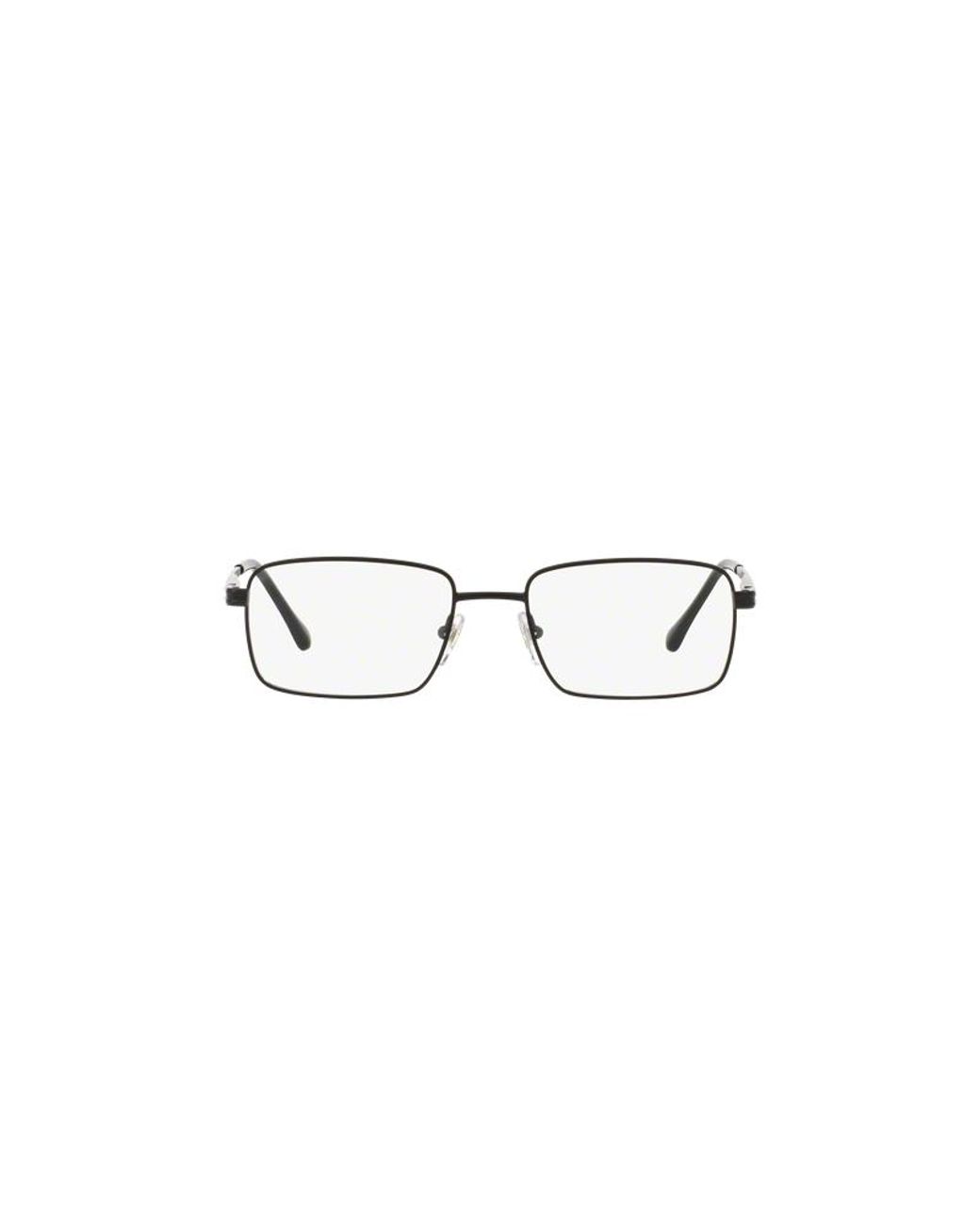 Sferoflex Black Sf2273 136 Optical Frames Metal Squared for men