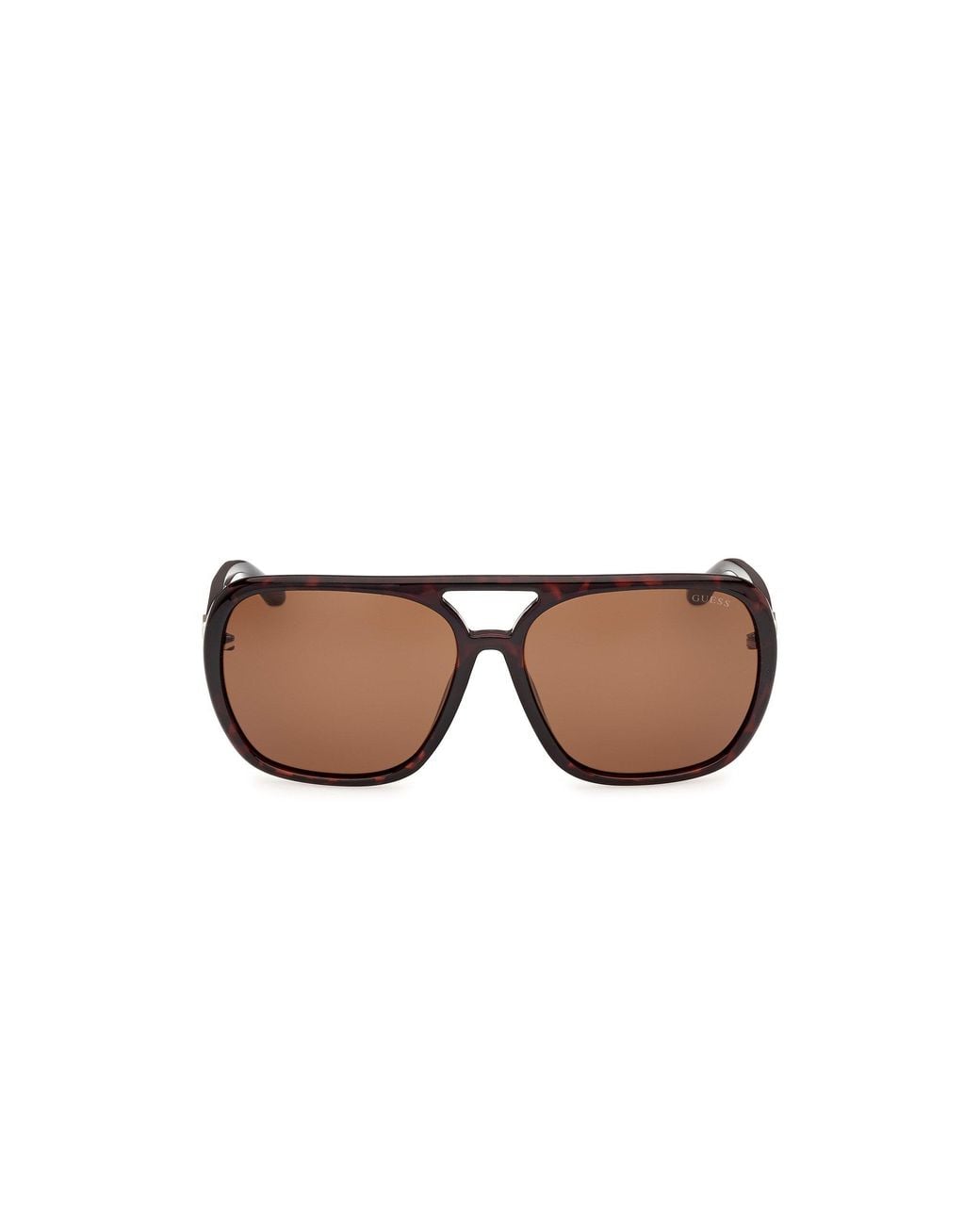 Guess Black Gu00351 52E Sunglasses Injected Pilot Normal