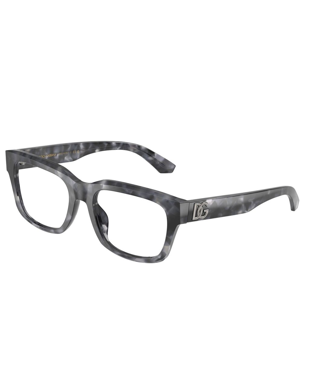 Dolce & Gabbana Black Dg3416 3445 Optical Frames Acetate Squared Normal for men
