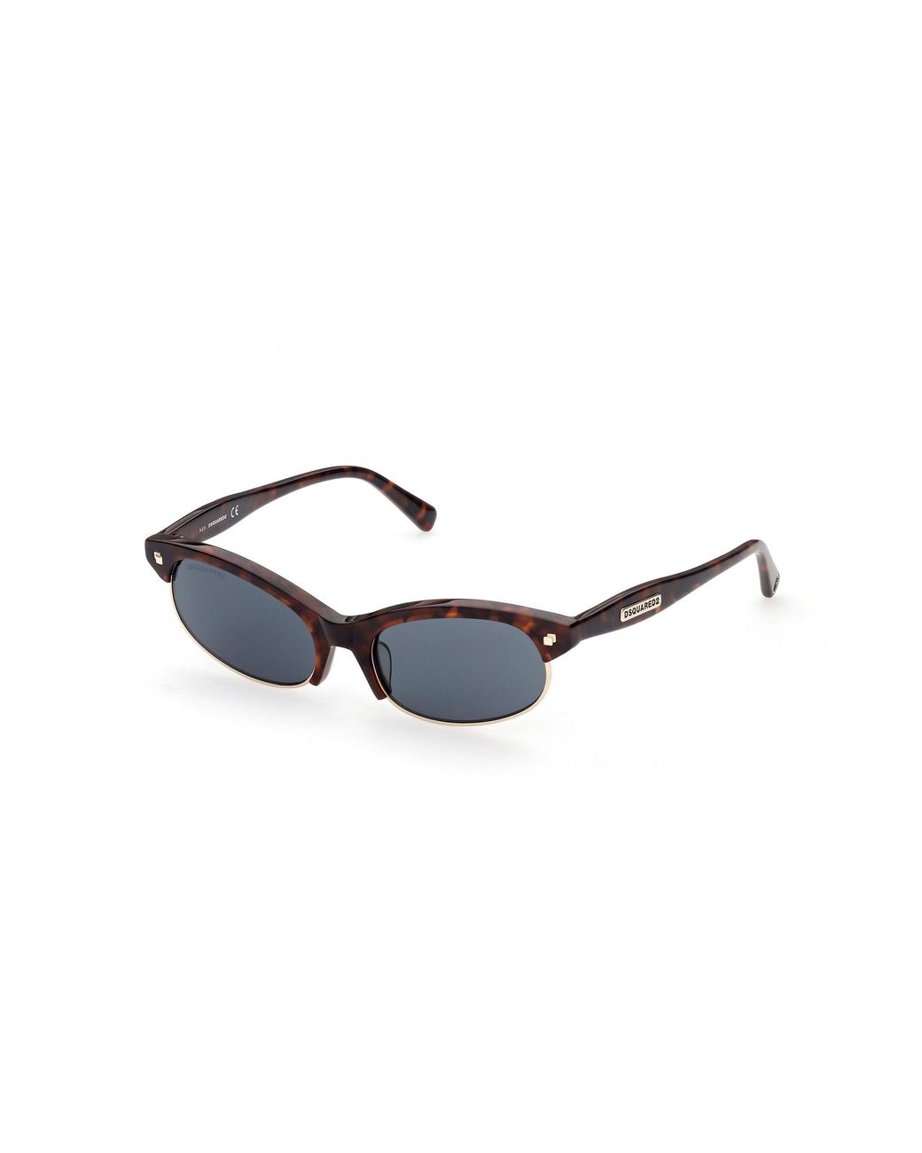 DSquared² Black Dq0368 Freddy 52N Outlet Sunglasses Acetate Round Normal