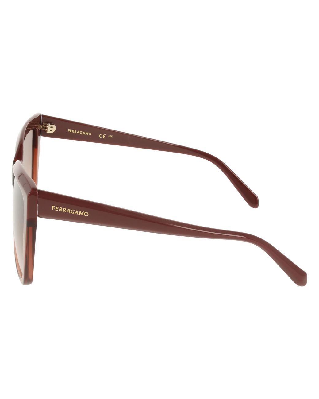 Ferragamo Black Sf1102S 619 Sunglasses Acetate Squared Normal