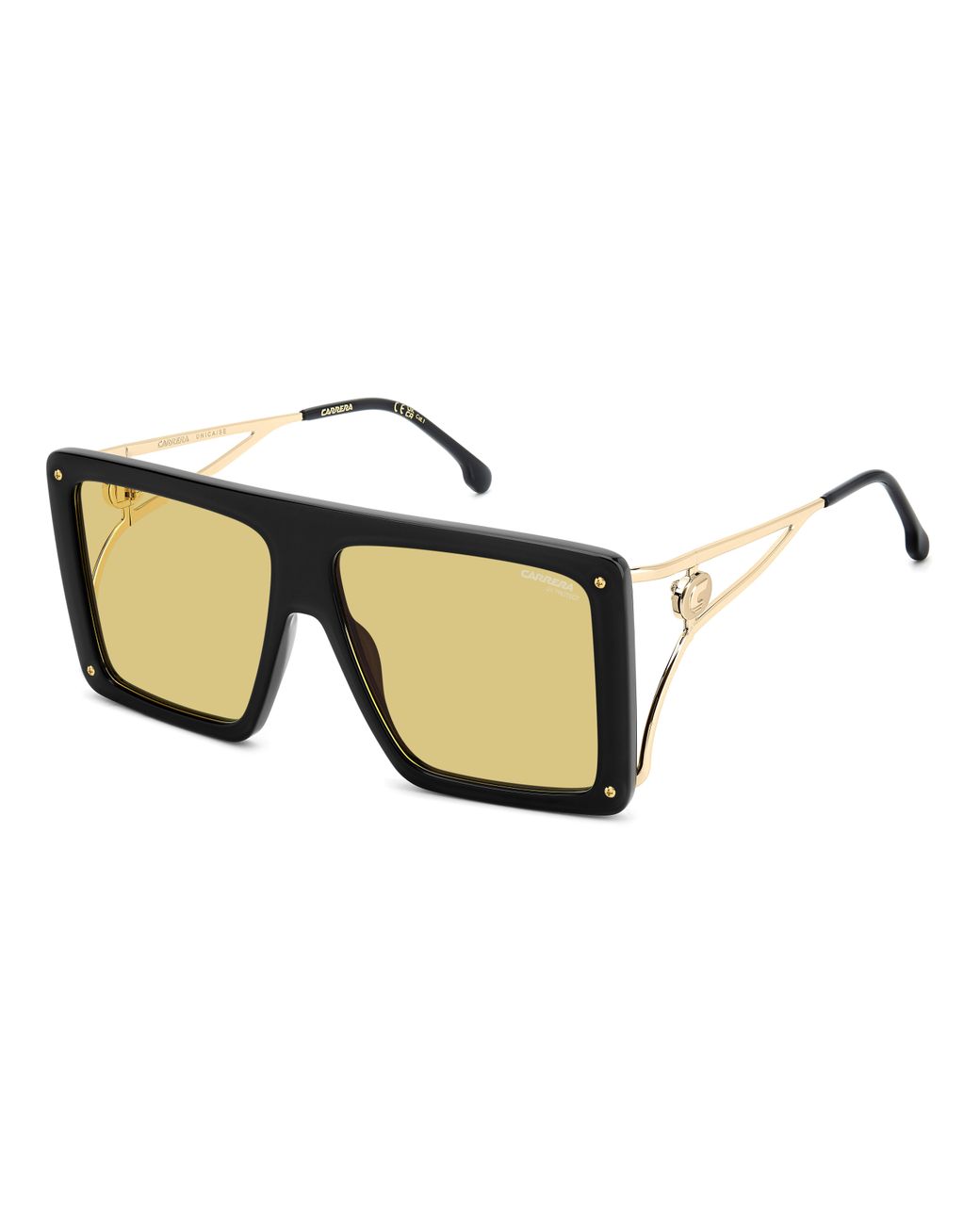 Carrera Black Ca Unica/Se 71C/Hw Sunglasses Acetate Squared Normal