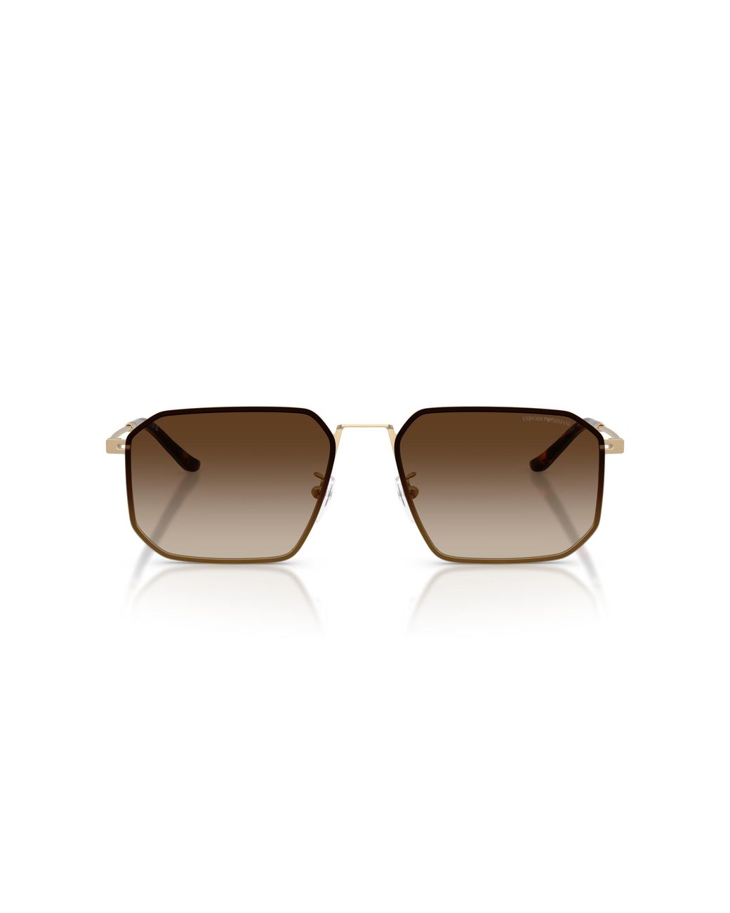 Emporio Armani Black Ea2165D 300213 Sunglasses Metal Geometric Normal Shaded for men