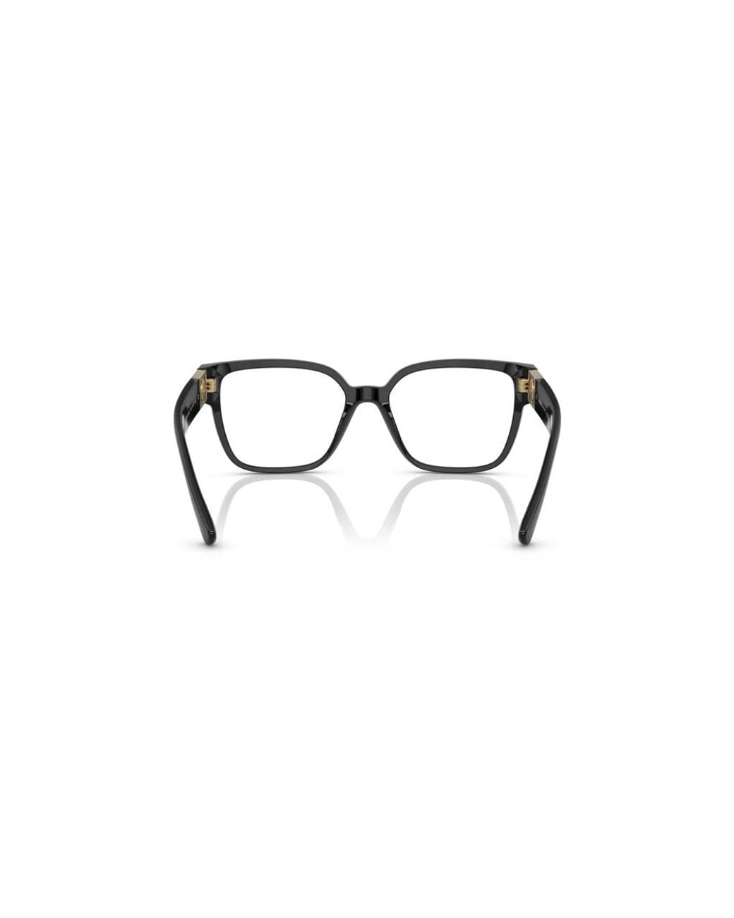Versace Black Ve3329B 5384 Optical Frames Acetate Squared Normal