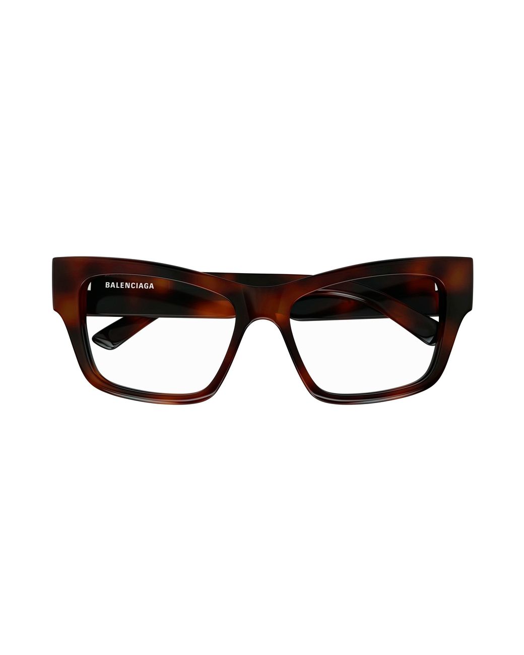 Balenciaga Black Bb0378O 002 Optical Frames Acetate Transparent Cat Eye