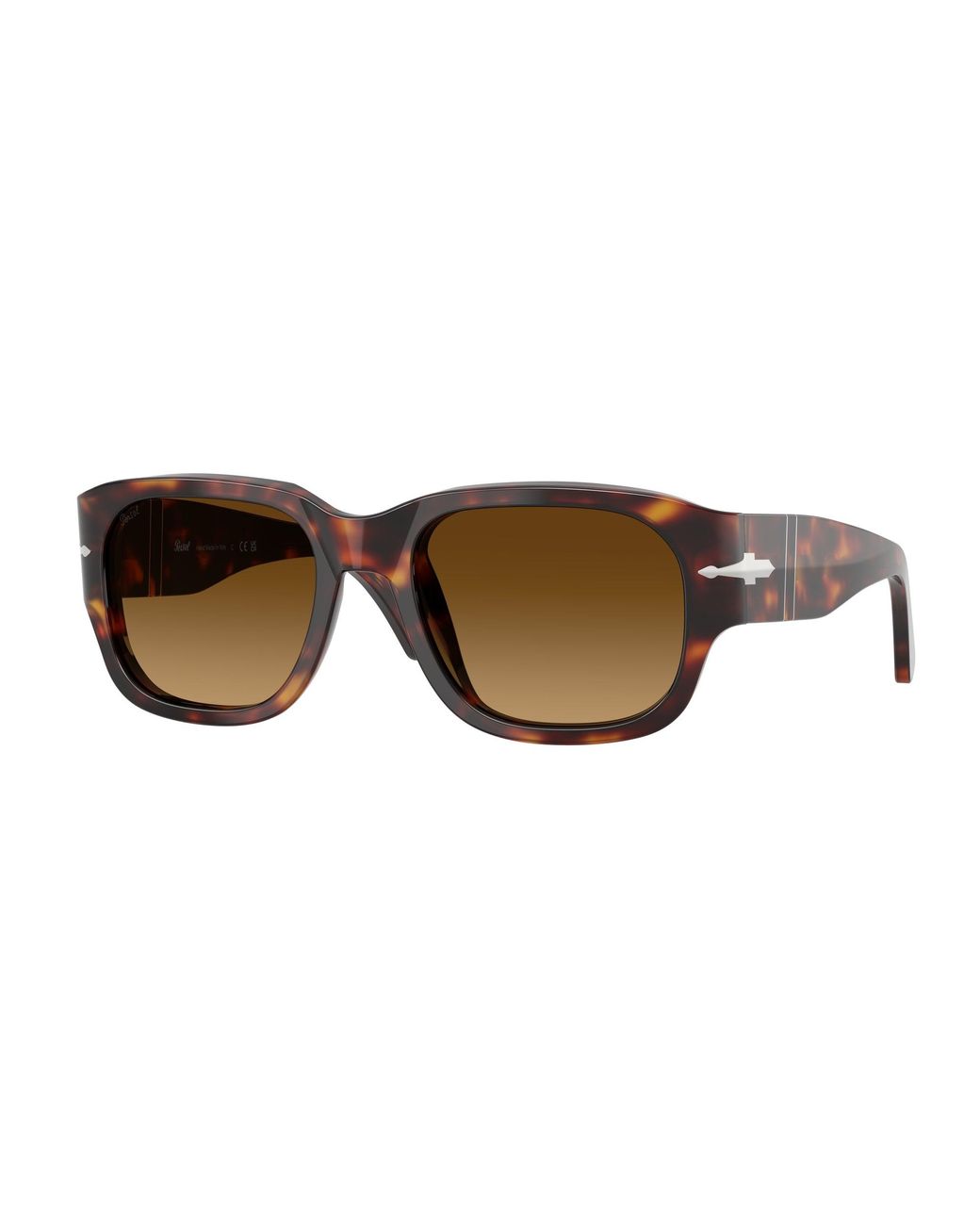 Persol Black Po3380S 24/85 Sunglasses Acetate Squared Normal Shaded