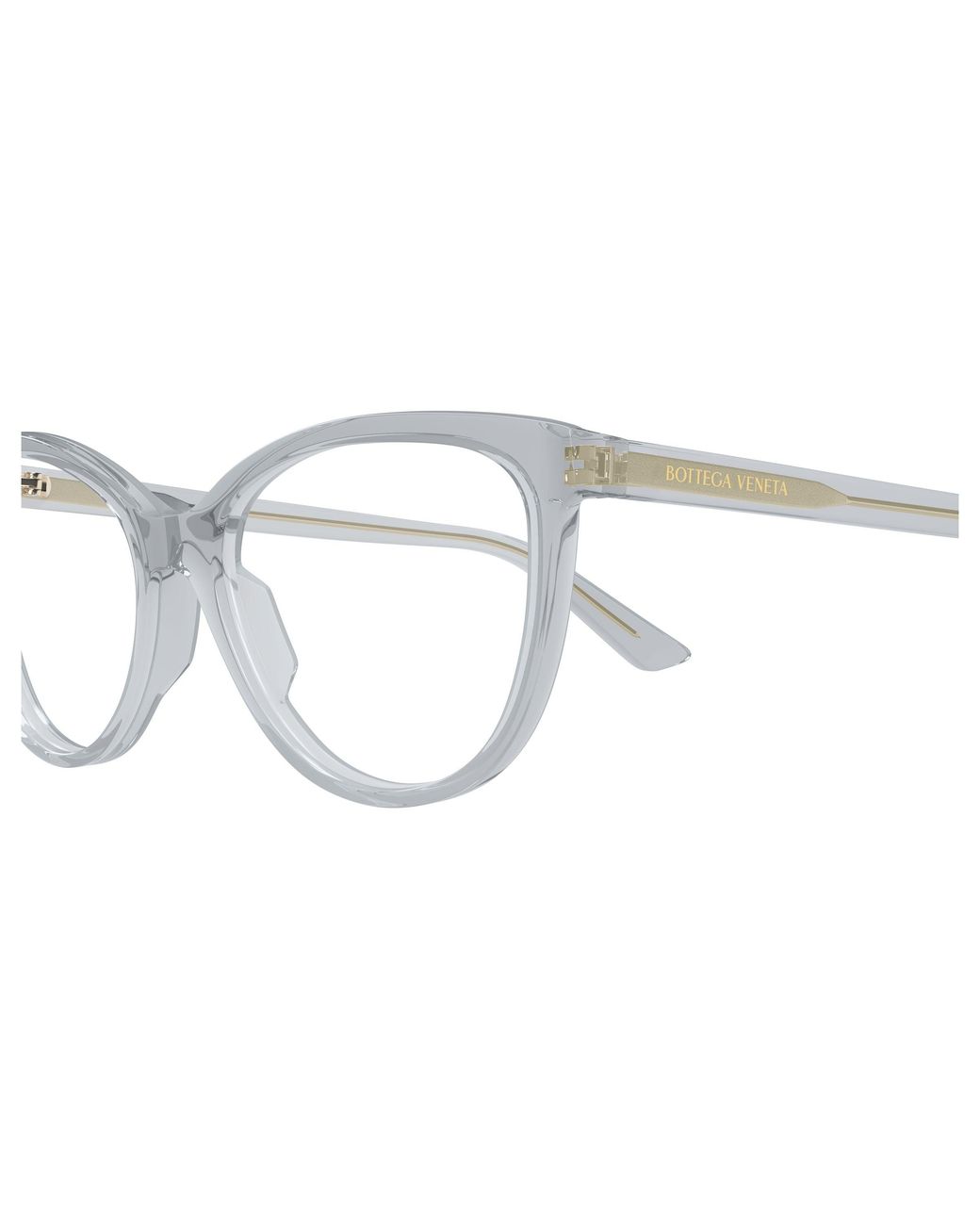 Bottega Veneta Black Bv1313O 014 Optical Frames Acetate Cat Eye