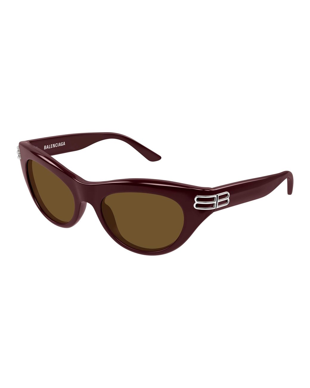 Balenciaga Black Bb0466S 004 Sunglasses Acetate Cat Eye