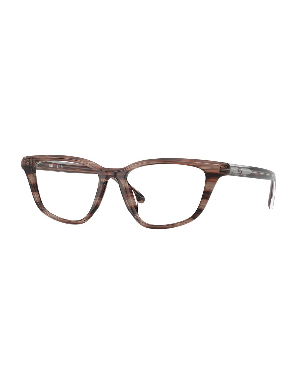 DIESEL Black Dl4016U 2036 Optical Frames Acetate Transparent Cat Eye Normal