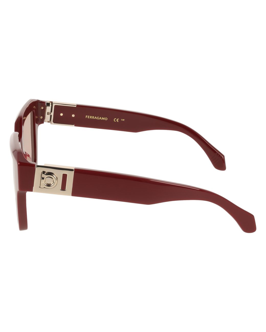 Ferragamo Black Sf2084S 606 Sunglasses Acetate Squared Normal