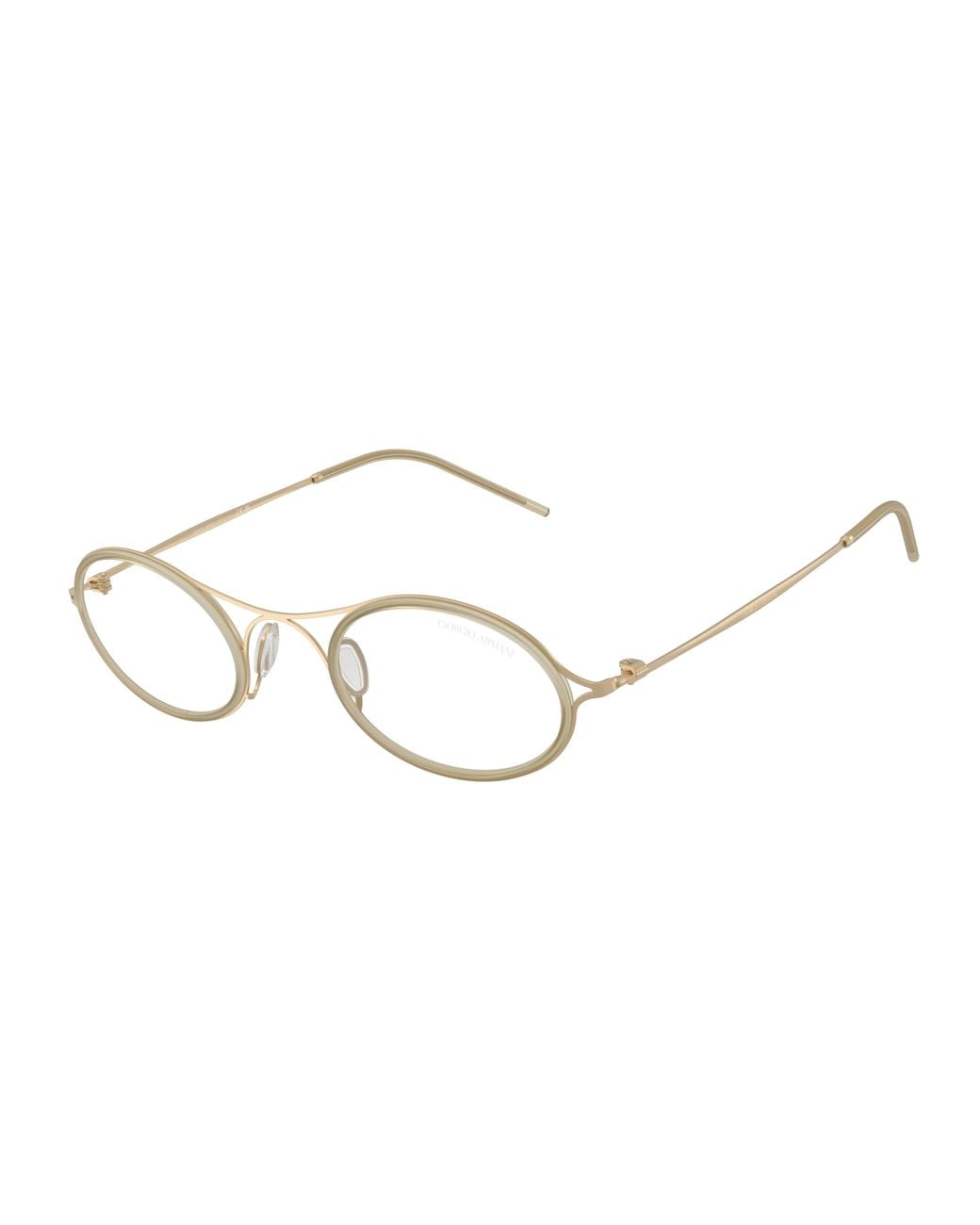 Giorgio Armani Black Ar6187 30021W Sunglasses Metal Transparent Round Normal for men