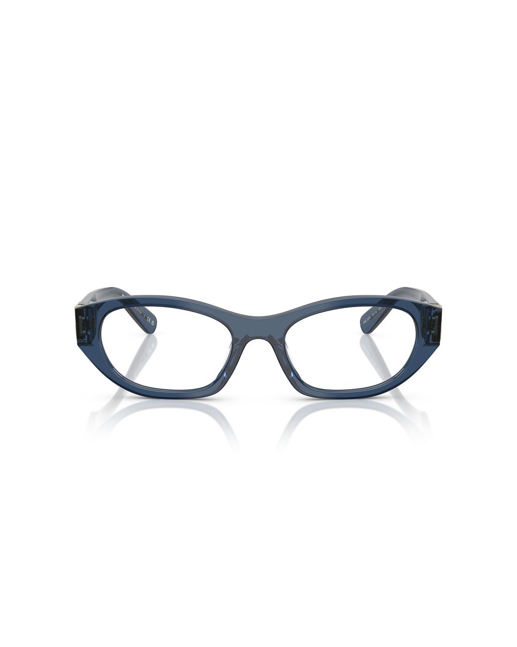 Miu Miu Black Mu 03Wv 08Q1O1 Optical Frames Acetate Transparent Geometric Normal