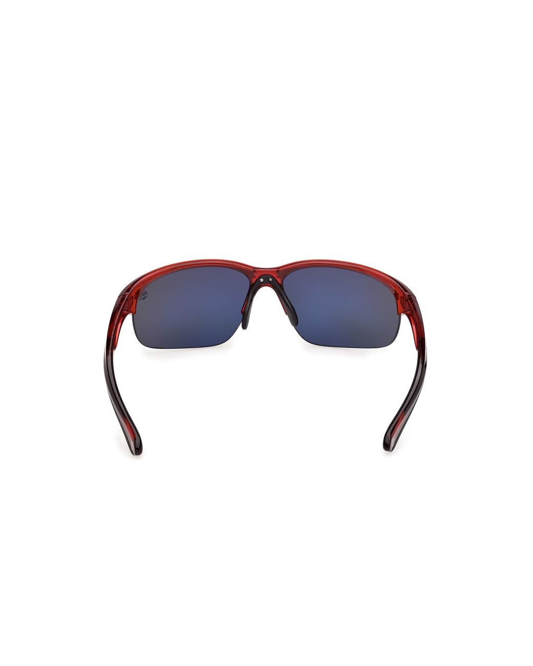 Timberland Black Tb00082 66D Sunglasses Injected Smoke Squared Polarized for men