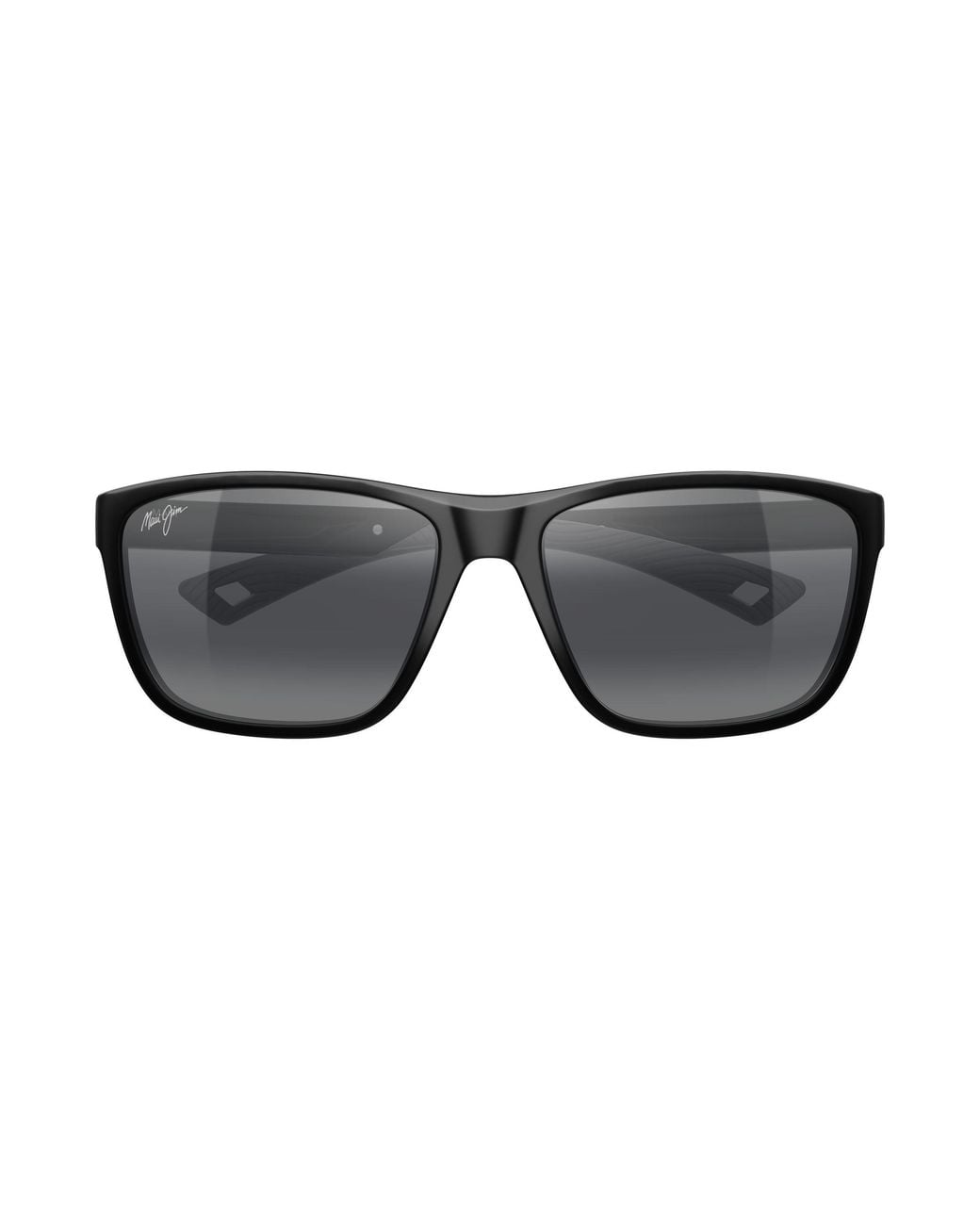 Maui Jim Black Mj0367S 001 Sunglasses Bio-Injected Squared for men
