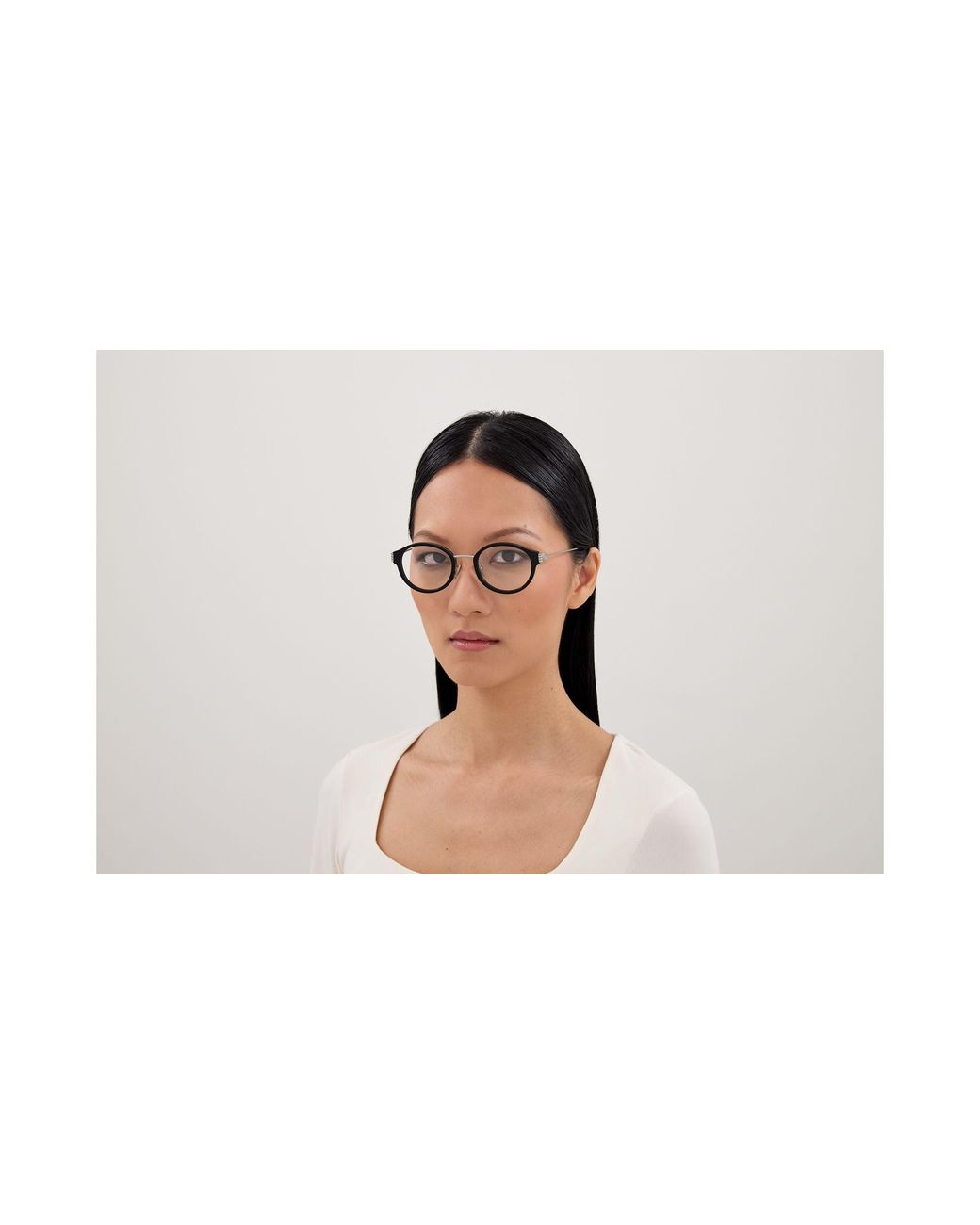 Gucci Black Gg1999Oj 004 Optical Frames Acetate Transparent Round