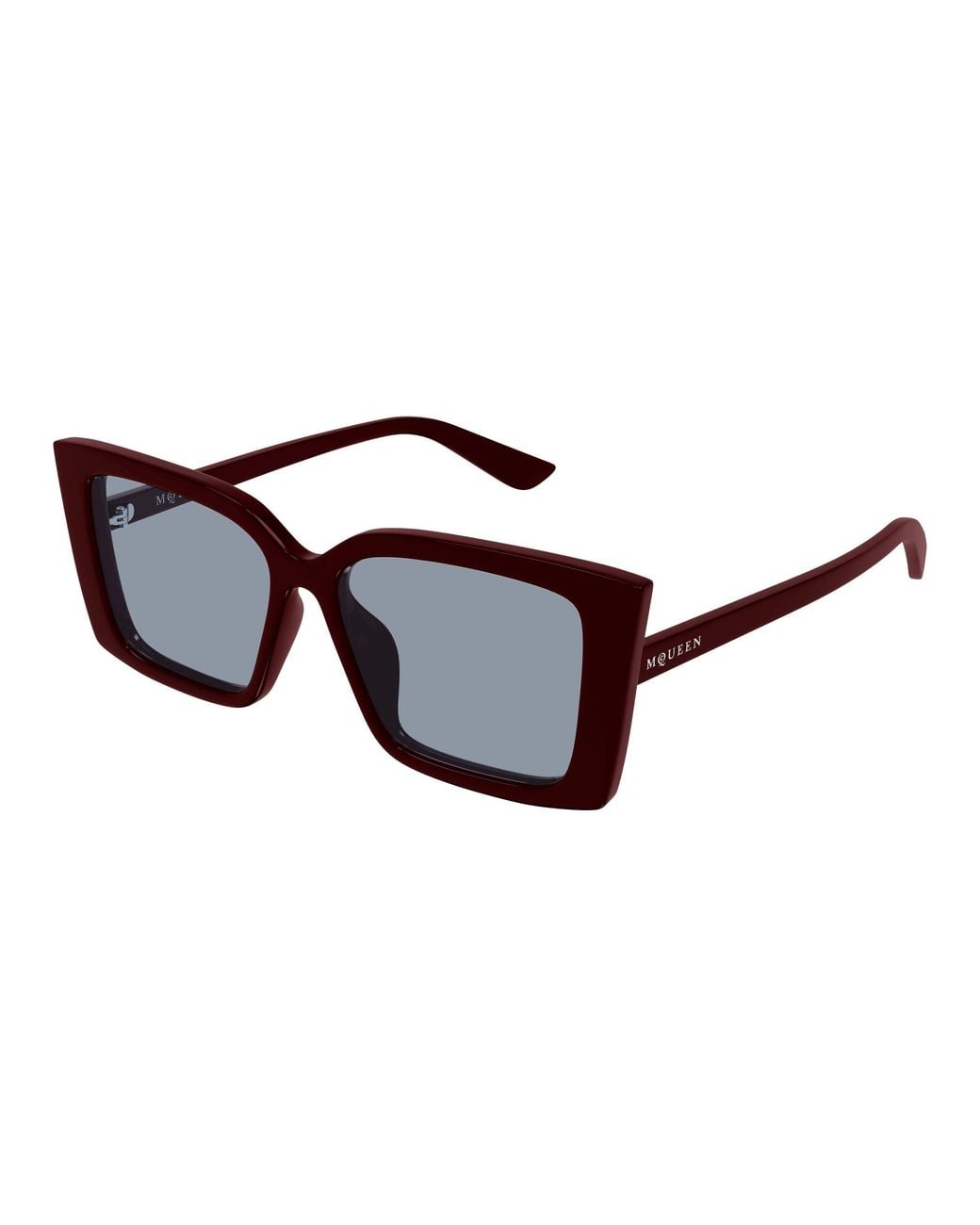 McQueen Black Am0578S 003 Sunglasses Acetate Light Cat Eye