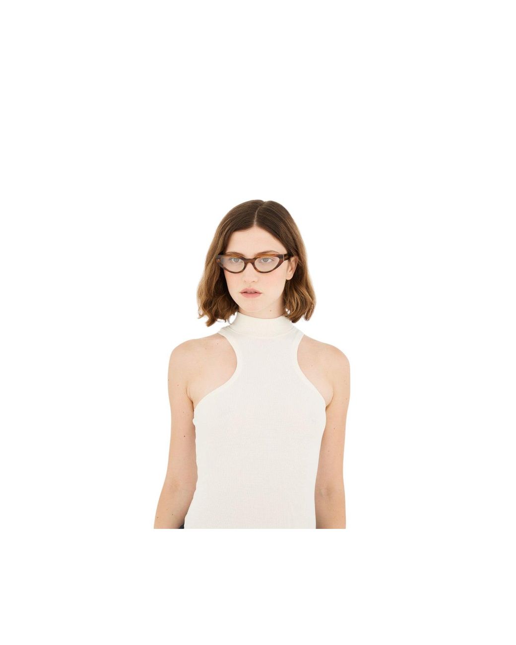 Retrosuperfuture Black Q4Z Numero 124 Tangeri Optical Frames Acetate Cat Eye